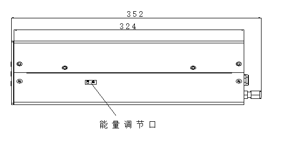 SUV-100型烟气分析仪结构图右视图